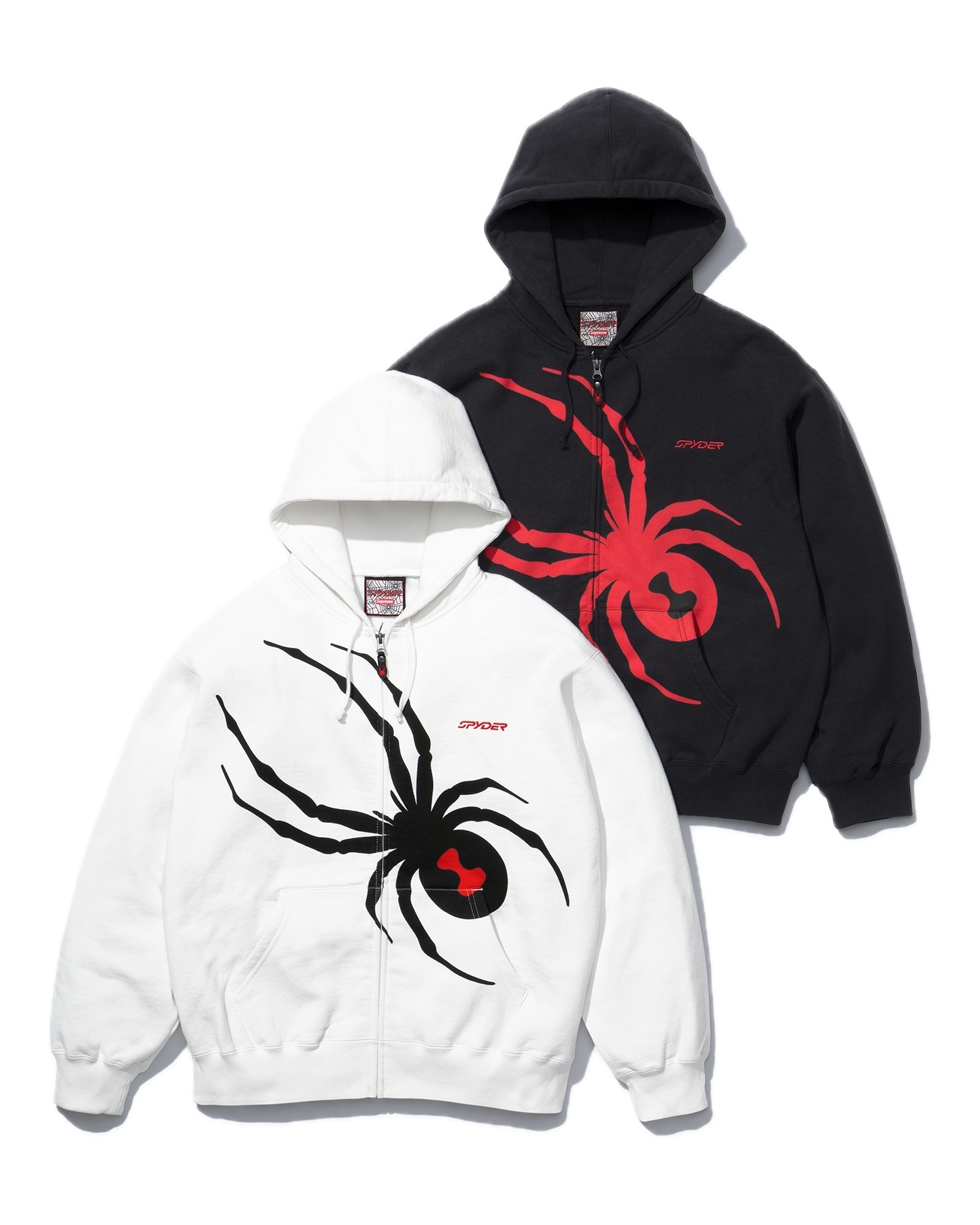 Supreme®/Spyder® Zip Up Hooded Sweatshirt